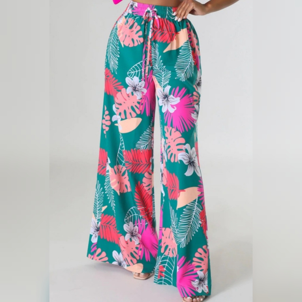 Hojas de Monstera (Teal)